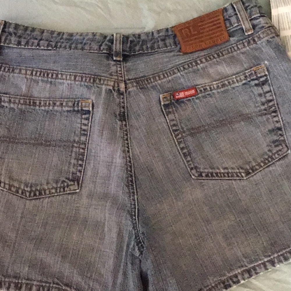 Ralph Lauren Light Blue Denim Jean Shorts